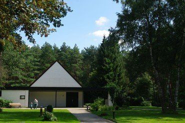 Die Kapelle des Waldfriedhofs